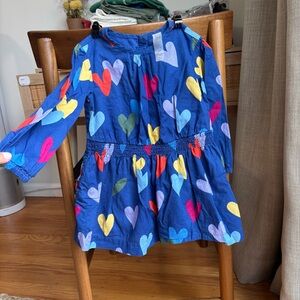 Primary 2T - Colorful Heart Patterned Dress